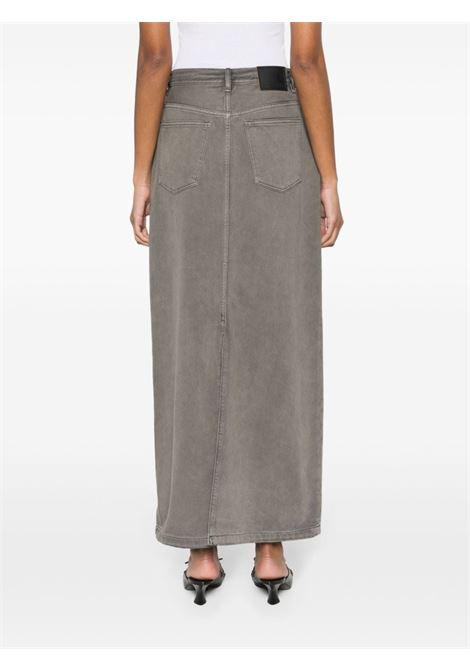 Gonna denim in grigio - donna ACNE STUDIOS | AF0429AA2